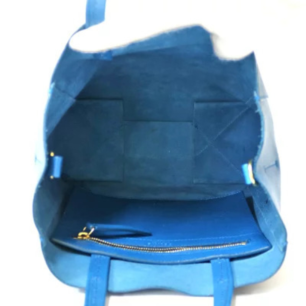 Celine Cabas Vertical Shoulder Bag Blue - Picture 7 of 8